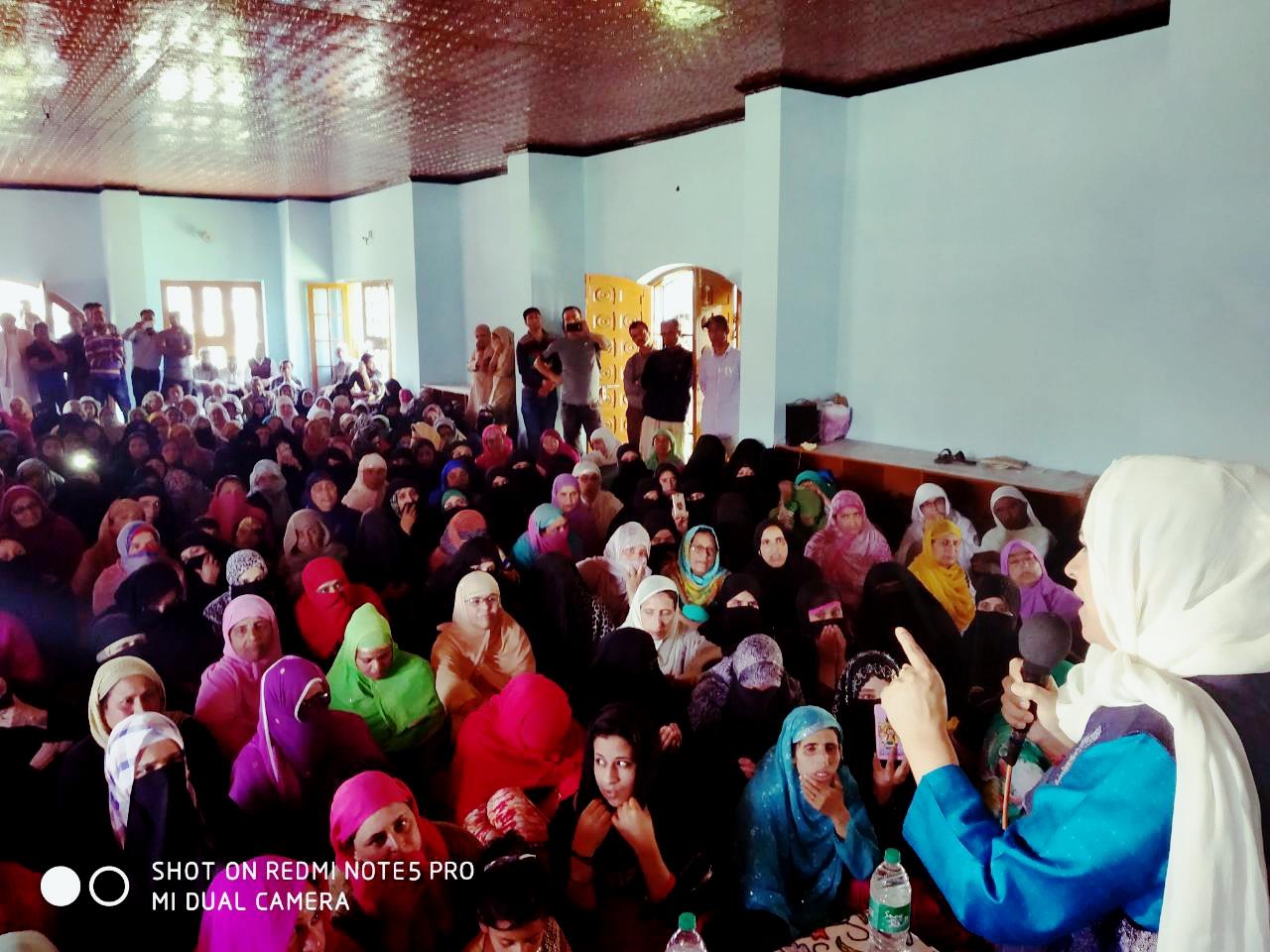 Stand up united to be counted on sides of justice: Safina Beigh tells women
